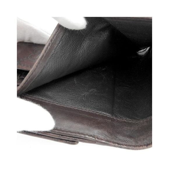 Pre Loved Gucci  GG Marmont Bow Flap Leather Wallet Brown - Picture 5 of 8